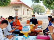 ឯកឧត្តម សាន់ យូ ចុះពិនិត្យទីតាំង ស្នើសុំសាងសង់ កុដិនៅវត្តពោធិ៍សិលារាម ហៅវត្តសំរោង ស្ថិតក្នុងភូមិសំរោង សង្កាត់ផ្សារឆ្នាំង ក្រុងកំពង់ឆ្នាំង