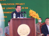 សម្តេចតេជោ ហ៊ុន សែន អញ្ជើញសម្ពោធ ដាក់ឱ្យប្រើប្រាស់ កំណាត់ផ្លូវជាតិលេខ៧ ប្រវែង៩៣,៥៦គ.ម ក្នុងខេត្តក្រចេះ