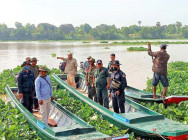កម្លាំងកងរាជអាវុធហត្ថ សហការណ៍បង្រ្កាប បទល្មើសនេសាទ ចំនួន០៣គោលដៅ នៅស្រុកជលគិរី ស្រុកកំពង់លែង និងស្រុកកំពង់ត្រឡាច