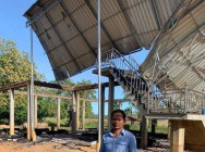 សួមប្រយត្ន័ ដុតទៀនបំភ្លឺ ដើម្បីរៀន រហូតដេកលក់ ទៀនឆាបឆេះពូក បណ្តាលអោយឆេះ ផ្ទះអស់១ខ្នង