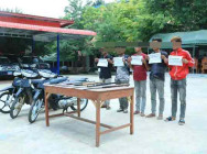 កម្លាំងអាវុធហត្ថ ក្រុងសិរីសោភ័ណ ឃាត់ខ្លួនក្មេងទំនើង ចំនួន៥នាក់ ចំណែក៤នាក់រត់គេចខ្លួន