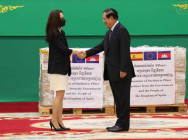 សម្តេចតេជោ ហ៊ុន សែន អញ្ជើញទទួលវ៉ាក់សាំងបង្ការជំងឺកូវីដ១៩ ជំនួយអេស្ប៉ាញ ចំនួន ៣០ម៉ឺនដូស