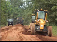 មន្ទីរសាធារណការ ខេត្តស្ទឹងត្រែង ជួសជុលផ្លូវជាតិលេខ៧ ពីស្ពានសេកុង ទៅដល់ច្រកទ្វារព្រំដែនឡាវ