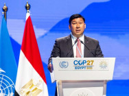 លោក  សាយ សំអាល់ ៖  ”ដោយសារសុខសន្តិភាព ស្ថិរភាពនយោបាយ និងកំណើនសេដ្ឋកិច្ច០២ទស្សវត្សចុងក្រោយ កម្ពុជាបានប្រែក្លាយពី ប្រទេសចំណូលទាបមកជាប្រទេសចំណូលមធ្យមកម្រិតទាប និង កំពុងវិវឌ្ឍទៅជា ប្រទេសចំណូលមធ្យមកម្រិតខ្ពស់ ដែលប្រការនេះបាន ផ្តល់ឱកាសឱ្យកម្ពុជា បើកទំព័រថ្មី ក្នុងជានាមជារដ្ឋអធិបតេយ្យ ជាសមាជិកពេញមុខពេញមាត់នៃ សហគមន៍ប្រជាជាតិ  ក្នុងការចូលរួមទប់ស្កាត់ វិបត្តិសកលនានា”