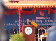 សម្តេចតេជោ ហ៊ុន សែន ៖ ពាក្យស្លោក “អរគុណសន្តិភាព អរគុណនយោបាយ ឈ្នះ ឈ្នះ»  បានក្លាយជា ស្មារតីនៃសង្គមជាតិ ដ៏ខ្លាំងក្លារស់រវើក ក្នុងដំណើរកសាងនិ ងការពារមាតុភូមិ