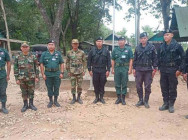 កម្លាំងនគរបាល ការពារព្រំដែនគោក ៨០៧ និងយោធាឈុតខ្មៅថៃ១២០៧ រួមគ្នាទប់ស្កាត់ បទល្មើសឆ្លងដែន