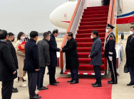 សម្តេចតេជោ ហ៊ុន សែន និងគណៈប្រតិភូ អញ្ជើញដល់ប៉េកាំង ដោយសុវត្ថិភាព