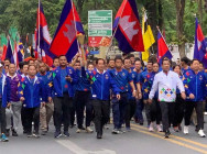 អភិបាលរាជធានីភ្នំពេញ ទទួល និងប្រគល់ ព្រះអគ្គិជ័យកីឡា ដើម្បីបន្តដង្ហែឆ្ពោះទៅកាន់ ខេត្តជុំវិញបឹងទន្លេសាប នាព្រឹកថ្ងៃទី២៩ ខែមេសានេះ