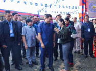 សម្តេចធិបតី ហ៊ុន ម៉ាណែត បន្តជួបសំណេះសំណាល ជាមួយកម្មករ និយោជិត ជិត ២ ម៉ឺននាក់ នៅស្រុកបាទី នាថ្ងៃស្អែក