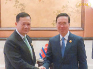 សម្តេចធិបតី ស្នើឯកឧត្តមប្រធានាធិបតីវៀតណាម ពាក់ព័ន្ធនឹងការពន្លឿនការចរចា នៃការតភ្ជាប់ផ្លូវល្បឿនភ្នំពេញ-បាវិត និងបាវិត-ហូជីមិញ  ដើម្បីជាការសម្រួល ដល់ការផ្លាស់ប្តូរពាណិជ្ជកម្ម និងទេសចរណ៍