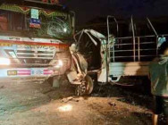 បើកបរត្រូវប្រុងប្រយត្ន័ រថយន្តដឹកប្រេង និងរថយន្តដឹកកម្មករ បុកគ្នានៅ ផ្លូវលេខ៤១ ស្លាប់ម្នាក់ របួសជាច្រើននាក់