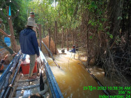 កម្លាំងខណ្ឌរដ្ឋបាលជលផល នៃមន្ទីកសិកម្មរុក្ខាប្រមាញ់និងនេសាទ ខេត្តពោធិសាត់ បន្តចុះរុះរើកាប់បំផ្លាញ បទល្មើសនេសាទឈ្នក រួមនិង របាំងសាច់អួនក្រឡាញឹក១១៥០ម៉ែត្រ ចាក់លែងត្រី៥០គីឡូ ចូលទន្លេក្នុងស្រុកក្រគ