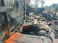 នៅថ្ងៃសែនបុណ្យចូលឆ្នាំចិន និង វៀតណាម រោងសិប្បកម្មកែច្នៃឈើមួយកន្លែង ត្រូវបានអគ្គីភ័យឆាបឆេះអស់ទាំងស្រុង