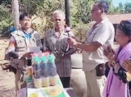 អគ្គីភ័យឆាបឆេះ ផ្ទះប្រជាពលរដ្ឋ០១ខ្នង អស់ទាំងស្រុង នៅភូមិស្ពង់ ឃុំអន្លង់វិល ស្រុកសង្កែ