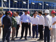 ឯកឧត្តម ម៉ាង ស៊ីណេត អភិបាលនៃគណ:អភិបាលខេត្តព្រះសីហនុ អញ្ជើញចុះពិនិត្យ វឌ្ឍន៍ភាពនៃគម្រោងសាងសង់ របស់ក្រុមហ៊ុន ផឹនីនស៊្យូឡឺ បេ អ៊ិនវេសម៉ិន ឯ.ក (peninsula bay investment co.,ltd.)