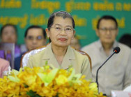 សម្តេច ម៉ែន សំអន អញ្ជើញជាអធីបតី ប្រារព្ធពិធីអបអរសាទរ ទិវាអន្តរជាតិនារី ៨មិនា ខួបលើកទី១១៤ ក្រោមប្រធានបទ សិទ្ធ សមភាព និងភាពអង់អាចចំពោះស្ត្រី និងក្មេងស្រីគ្រប់រូប នៅស្រុកស្វាយជ្រំ ខេត្តស្វាយរៀង