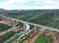 បើកឲ្យឆ្លងកាត់ជាអចិន្ត្រៃយ៍ ស្ពានខ្ពស់ជាងគេនៅកម្ពុជា នៃគម្រោងផ្លូវជាតិលេខ១០ បាត់ដំបង ពោធិសាត់ កោះកុង