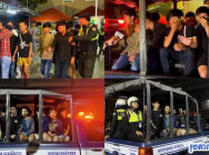 ក្មេងទំនើងប្រុសស្រី ០៨នាក់ ធ្វើសកម្មភាព វាយតប់គ្នាទៅវិញទៅមក ត្រូវបានអាវុធហត្ថរាជធានីភ្នំពេញ ឃាត់ខ្លួនរួចកសាងសំណុំរឿង បញ្ជូនទៅតុលាការ