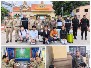 សមត្ថកិច្ចកម្ពុជា បញ្ជូនចេញពីប្រទេស នូវជនជាតិថៃ ០៥នាក់ ពាក់ព័ន្ធបទល្មើសលួចឆ្លងដែន