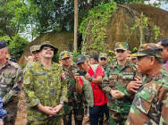 ក្រុមអនុព័ន្ធយោធាបរទេស ប្រចាំព្រះរាជាណាចក្រកម្ពុជា មកពី ៩ ប្រទេស បានចុះទៅកាន់ ស្រុកបន្ទាយអំបិល ខេត្តឧត្តរមានជ័យ ដើម្បីពិនិត្យស្ថានភាពជាក់ស្តែងតាមតំបន់ព្រំដែន និងស្ថានភាពជនភៀសសឹក