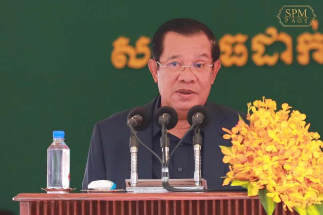 សម្តេច​តេ​ជោ ​ហ៊ុ​ន​ ​​សែ​ន​ ​អ​ញ្ជើញ​​សម្ពោ​ធ​ ​ដាក់​ឱ្យ​ប្រើ​ប្រា​ស់ ស្ពា​ន​​អាកា​ស​ ​និ​ង​ផ្លូ​វ​ក្រោ​ម​ដី​ចោ​ម​ចៅ​ ​