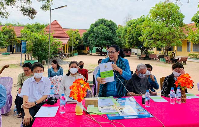 ប​ណ្ឌិ​ត ​ ​សឿ​ ​ ​សុ​ជា​តា​ ​៖ ​​កា​​​រ​​​អ​ភិ​វ​ឌ្ឍ​ធ​ន​ធា​ន​ម​នុ​ស្ស​ គឺ​ផ្អែ​ក​លើ​ ​គុ​ណ​ភា​ព សុ​ខ​ភា​ព​សិ​ក្សា​ ​ចំ​ណេះ​ដឹ​ង​ ​​និង​បំ​ណិ​ន​ប​ច្ចេ​ក​វិ​ទ្យា​ ​ដើ​ម្បីធា​នា​បា​ន​ ចី​​រ​ភាព​​សន្តិ​ភា​ព​ និ​ង​កា​រ​អ​ភិ​វ​ឌ្ឍ​