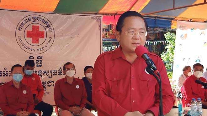 កាកបា​ទ​ក្រ​ហ​ម​ក​ម្ពុ​​ជា​ ​នាំ​យ​កអំ​​ណោ​យ​មនុ​ស្ស​ធ​ម៌​ ​ចែ​ក​ជូ​ន​ព​ល​រ​ដ្ឋ​ងា​យ​​រង​គ្រោះ​​បំ​ផុ​ត​  ​​ស​រុ​ប​២​៥៦​គ្រួ​​សា​រ ​ម​ក​​ពីភូ​មិ​ចំ​នួ​ន​២ ក្នុ​​​ង​​​ឃុំ​​​​ពា​​​ម​​​ឯ​​​ក​​​​ ​​​ស្រុ​​​ក​​​ឯ​​​ក​​​ភ្នំ