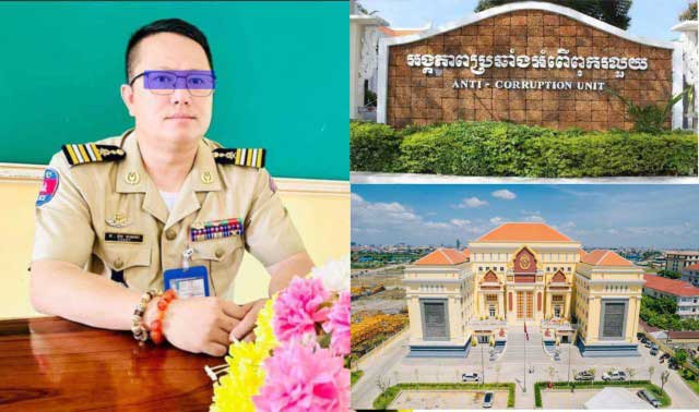 តុលាការ​ចេញ​​ដី​កា ​ឃុំ​​​ខ្លួ​ន​ដា​ក់​ព​ន្ធ​នា​​គា​រ នា​​​​យ​​​ន​​​​​គ​​​រ​​​​បា​​​ល​​​២​​​នា​​​ក់​​​​ ​​​​​ម្នា​​​ក់​​​​​​ជា​​​អ​​​ធិ​​​​​កា​​​រ​រ​​​​ង​​​ ​​​និ​​​​ង​​​​​ម្នា​​​ក់​​​ជា​​​ម​​​​​ន្រ្តី​​​ ​​​ន​​​គ​​​​រ​​​បា​​​ល​​​​​ស្រុ​​​ក​​​​ប​​​វេ​​ល​​​​ ​ដែល ​A​C​U​ ​ឃា​ត់​ខ្លួ​ន​​ ​ពា​ក់​​ព័​ន្ធ​កា​រ​ដោះ​លែង​ ​ជ​ន​ជា​តិ​ថៃ ជា​​ថ្នូ​រ​លុ​យ​រា​ប់​ម៉ឺ​ន​ដុ​ល្លា​រ