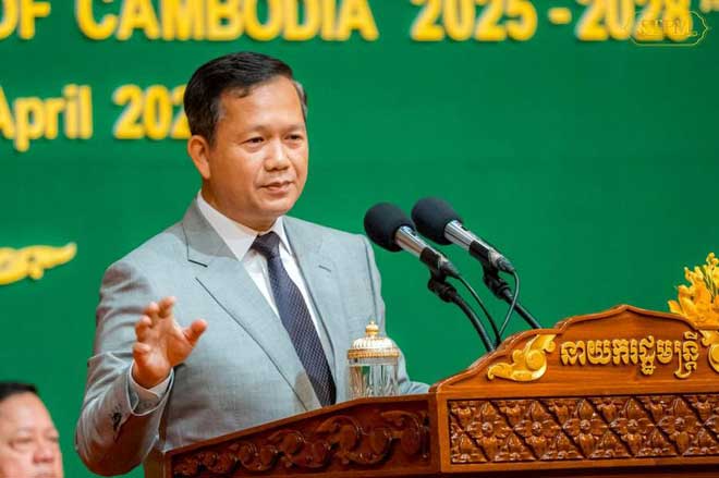 សម្តេចបវ​​រ​ធិ​ប​តី​ ​​ហ៊ុ​ន​ ​ម៉ា​ណែ​​​ត ​៖​ ​ក​​ម្ពុ​ជា​ត្រូ​វ​​កា​រ​តែ​យុ​ត្តិ​ធ​ម៌​​ ​ភា​ព​ត្រឹ​​ម​ត្រូ​វ​ ​និ​​ង​ច្បា​ស់​លា​​ស់​មួ​យ​ ​​ក្នុ​ង​កា​រ​កំ​​ណ​ត់​ខ្សែ​ព្រំ​​ដែ​ន ​ជា​មួ​យ​ប្រ​ទេ​ស​​ជិ​ត​ខា​ង ​ ​ដើ​ម្បី​កុំ​អោ​យ​កូ​​ន​ចៅ​ជំ​នា​ន់​ក្រោយ ​​នៅ​ប​ន្ត​មា​ន​ប​​ញ្ហា​មិ​ន​ចេះ​ច​ប់​​