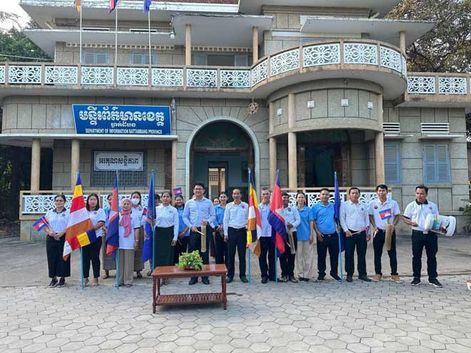 ខេ​ត្ត​បា​ត់​ដំ​ប​ង ប្រារ​ព្ធ​ពិ​​ធី​ ​អ​ប​អ​រ​សា​ទ​​រ​ ​កា​រ​ចុះ​ប​ញ្ជី​​ ​បូ​ជ​នី​យ​ដ្ឋា​​ន​ ​ច​ង​​ចាំ​នៃ​​ក​ម្ពុ​ជា​